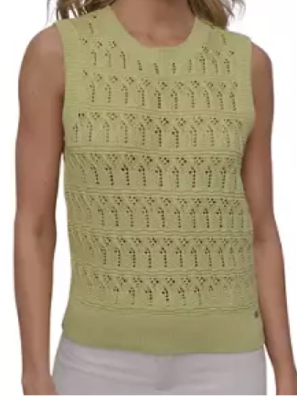 DKNY Crocheted Top/Sweater